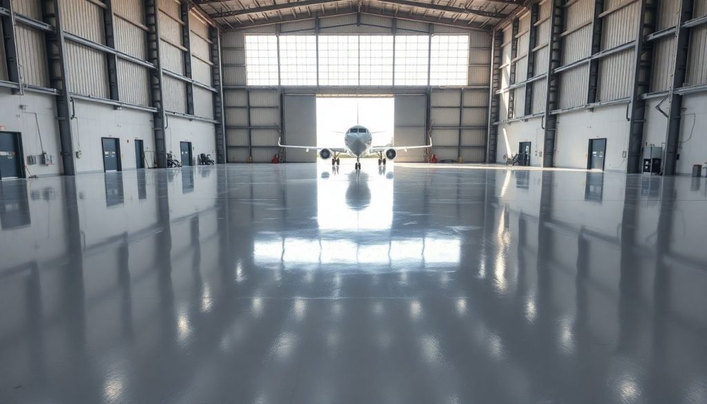 Airplane Hanger Coating Austin, TX 1 Expert airplane hangar coating services in action austin tx e2b9