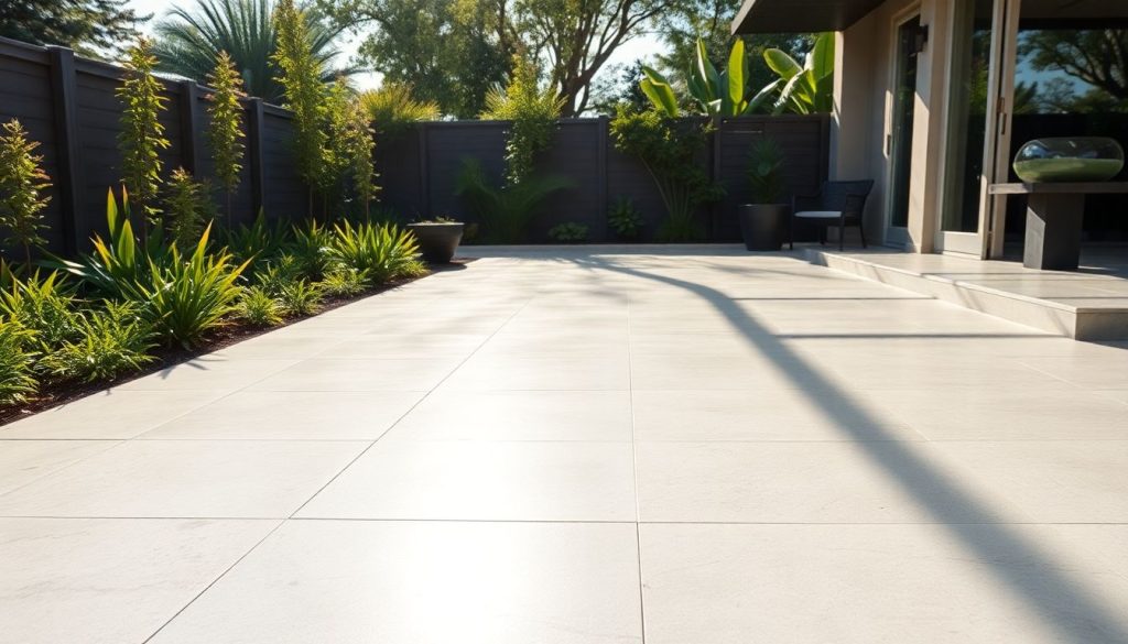 High quality concrete overlay installation in modern residential area austin tx 20e7