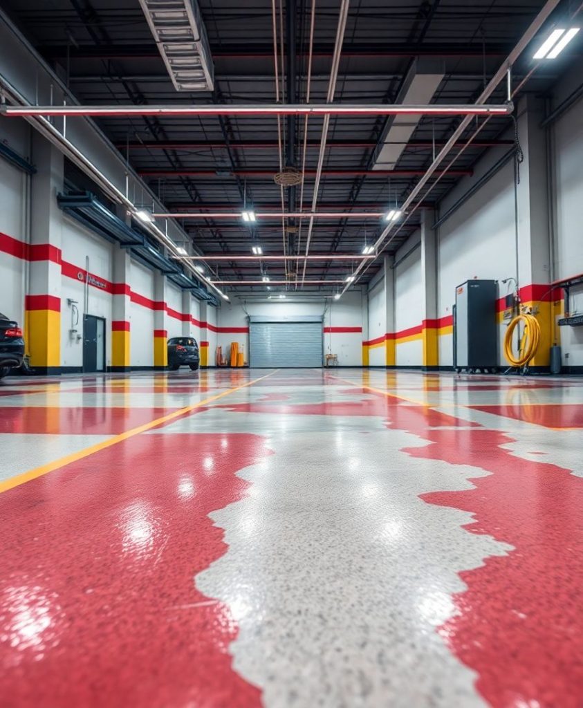 Epoxy Flooring Kyle, TX 2 Professional epoxy flooring installation service in modern residential home austin tx c014
